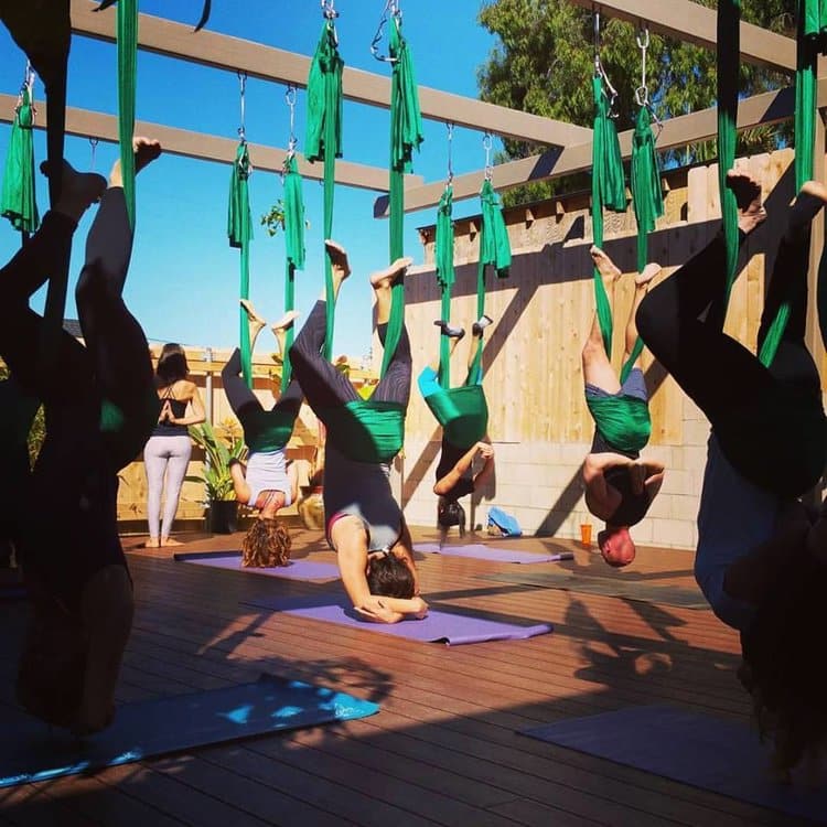 Aerial Yoga – PierToPoint Wellness